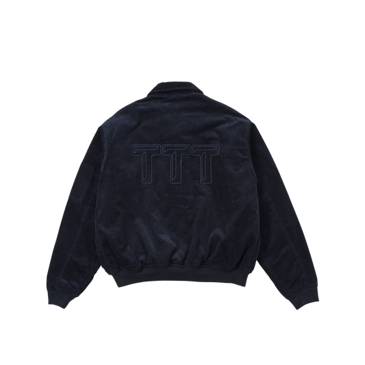 TTT CORD BOMBER MIDNIGHT BLUE