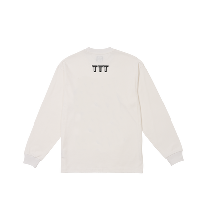 TTT BASTARDA LONGSLEEVE WHITE