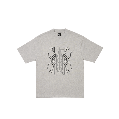 TTT PRESSURE SMALL T-SHIRT GREY MARL