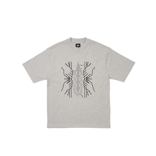 TTT PRESSURE SMALL T-SHIRT GREY MARL